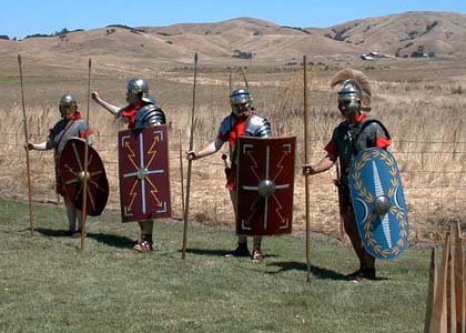 Patti Ballard, Marcus Scipio, Antony Lucius, and Centurio Marcus are preparing for the second assault.
