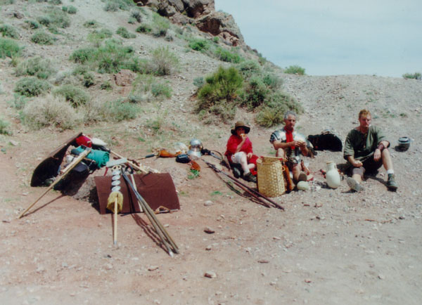 We take our lunch at Red Pass just before the ambush (over 5200 feet elevation).